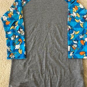 LulaRoe RETIRED DISNEY DONALD DUCK Randy Shirt